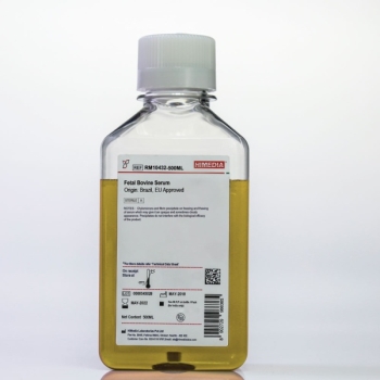 СЫВОРОТКА ЭМБРИОНАЛЬНАЯ БЫЧЬЯ (FBS), RESEARCH GRADE, 500 МЛ, HIMEDIA