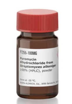 ПУРОМИЦИН ДИГИДРОХЛОРИД, ФИЛЬТРОВАННЫЙ (10 МГ/МЛ, 10 МЛ), АРТ. P9620-10ML, SIGMA ALDRICH