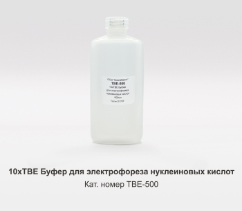 10ХTBE БУФЕР ДЛЯ ЭЛЕКТРОФОРЕЗА НУКЛЕИНОВЫХ КИСЛОТ, 500 МЛ