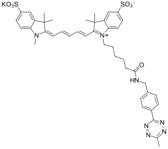 SULFO-CYANINE5 ТЕТРАЗИН, 50 MG, 533E0