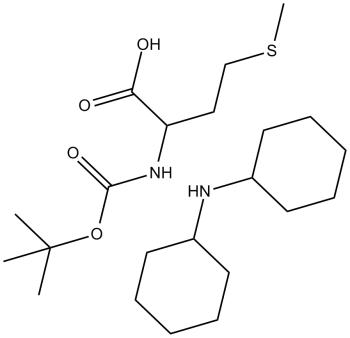 N-БУТИЛОКСИКАРБОНИЛ-МЕТИОНИН ДЦГА (50Г) / BOC-L-METHIONINE DCHA