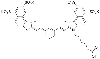 SULFO-CYANINE7.5 КАРБОНОВАЯ КИСЛОТА, 50 MG, 56390