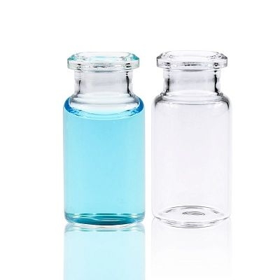 ВИАЛЫ 10ML CLEAR GLASS 22.5X46MM. 20MM. FLAT BOTTOM. CRIMP HEAD VIAL. 100PCS/PK, C0000033 ALWSCI