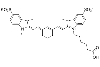 SULFO-CYANINE7 КАРБОНОВАЯ КИСЛОТА, 100 MG, 65390